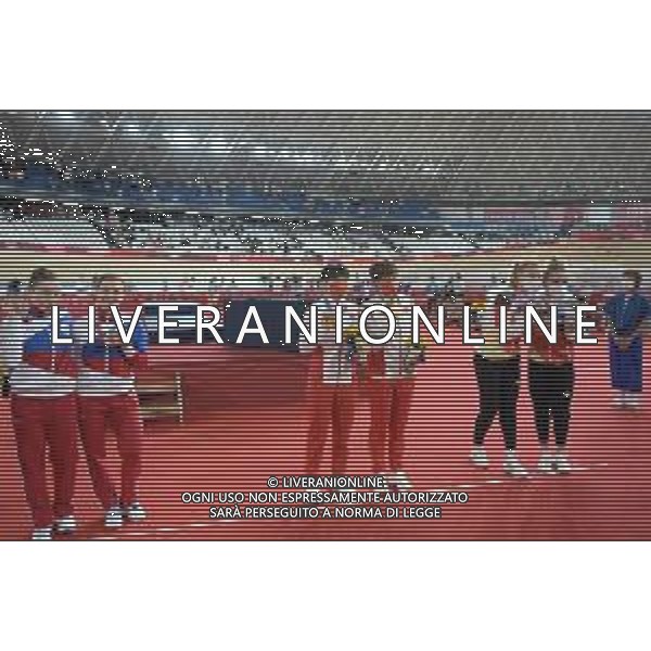 02-08-2021 Giochi Olimpici Pista Donne; Giornata 01; 2021, Cina; 2021, Russia; 2021, Germany; Bao, Shanju; Zhong, Tianshi; Shmeleva, Daria; Voinova, Anastasiia; Friedrich, Lea Sophie; Hinze, Emma; Izu; ©SIROTTI/AGENZIA ALDO LIVERANI SAS