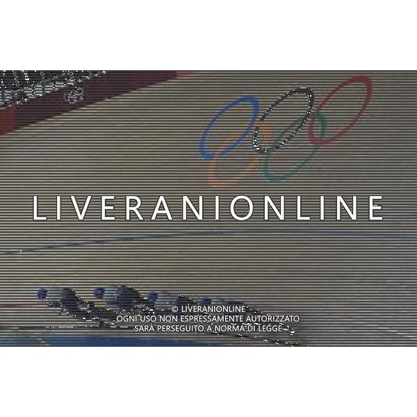 02-08-2021 Giochi Olimpici Pista Uomini; Giornata 01; 2021, Italia; squadra quartetto maschile con Filippo Ganna, Francesco Lamon, Jonathan Milan e Simone Consonni. - Izu; ©SIROTTI/AGENZIA ALDO LIVERANI SAS