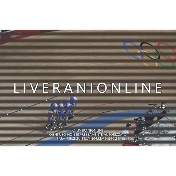02-08-2021 Giochi Olimpici Pista Uomini; Giornata 01; 2021, Italia; squadra quartetto maschile con Filippo Ganna, Francesco Lamon, Jonathan Milan e Simone Consonni. - Izu; ©SIROTTI/AGENZIA ALDO LIVERANI SAS