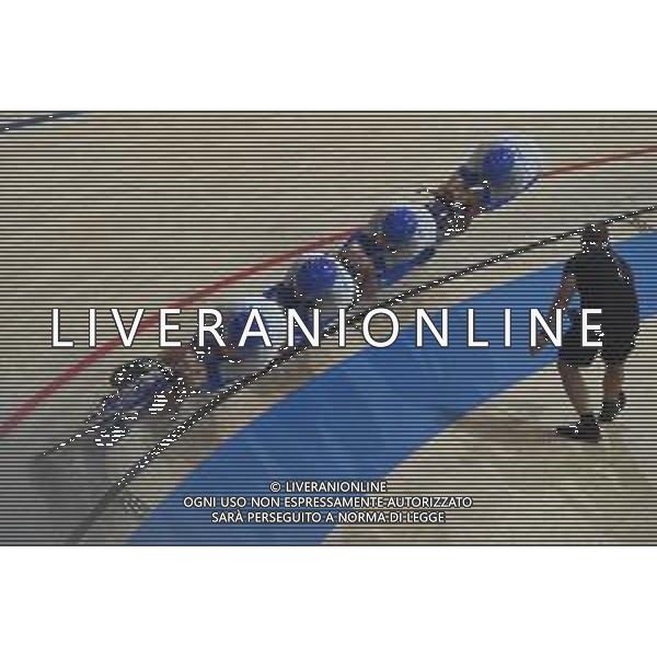 02-08-2021 Giochi Olimpici Pista Uomini; Giornata 01; 2021, Italia; squadra quartetto maschile con Filippo Ganna, Francesco Lamon, Jonathan Milan e Simone Consonni. Villa, Marco; Izu; ©SIROTTI/AGENZIA ALDO LIVERANI SAS