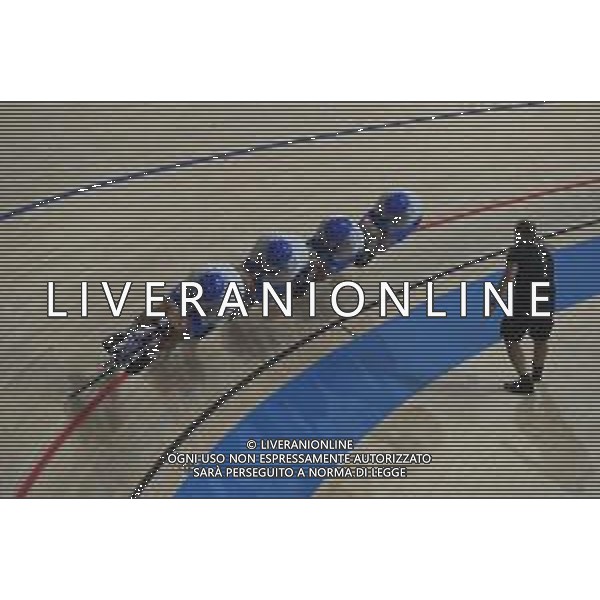 02-08-2021 Giochi Olimpici Pista Uomini; Giornata 01; 2021, Italia; squadra quartetto maschile con Filippo Ganna, Francesco Lamon, Jonathan Milan e Simone Consonni. Villa, Marco; Izu; ©SIROTTI/AGENZIA ALDO LIVERANI SAS