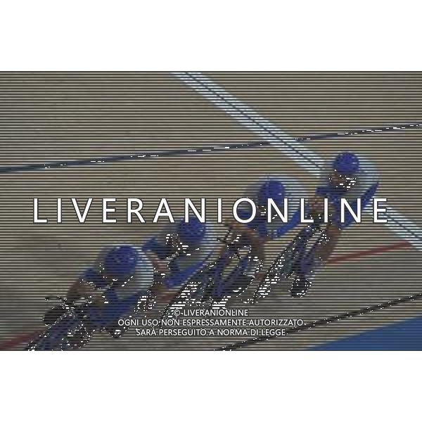 02-08-2021 Giochi Olimpici Pista Uomini; Giornata 01; 2021, Italia; squadra quartetto maschile con Filippo Ganna, Francesco Lamon, Jonathan Milan e Simone Consonni. - Izu; ©SIROTTI/AGENZIA ALDO LIVERANI SAS