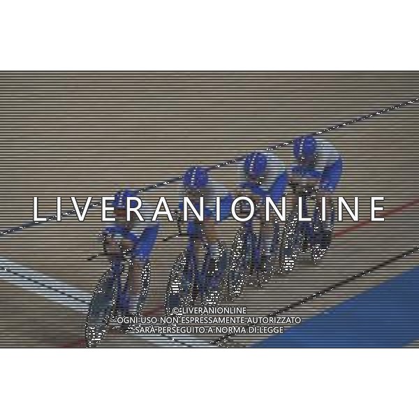 02-08-2021 Giochi Olimpici Pista Donne; Giornata 01; 2021, Italia; squadra quartetto femminile con Rachele Barbieri, Letizia Paternoster, Elisa Balsamo e Vittoria Guazzini Izu; ©SIROTTI/AGENZIA ALDO LIVERANI SAS