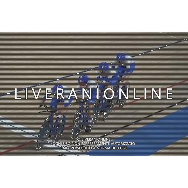 02-08-2021 Giochi Olimpici Pista Donne; Giornata 01; 2021, Italia; squadra quartetto femminile con Rachele Barbieri, Letizia Paternoster, Elisa Balsamo e Vittoria Guazzini Izu; ©SIROTTI/AGENZIA ALDO LIVERANI SAS