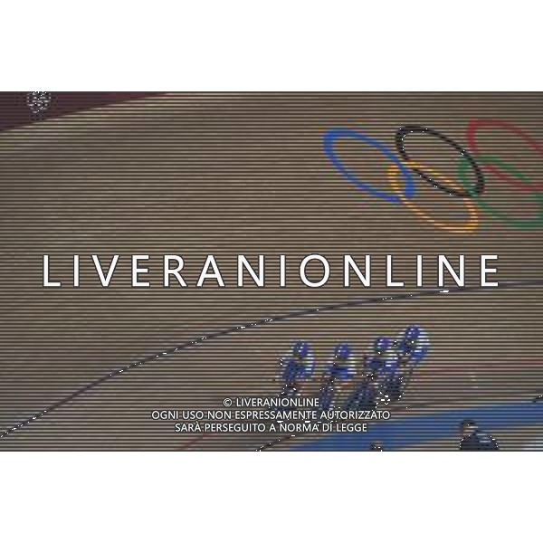 02-08-2021 Giochi Olimpici Pista Donne; Giornata 01; 2021, Italia; squadra quartetto femminile con Rachele Barbieri, Letizia Paternoster, Elisa Balsamo e Vittoria Guazzini Izu; ©SIROTTI/AGENZIA ALDO LIVERANI SAS
