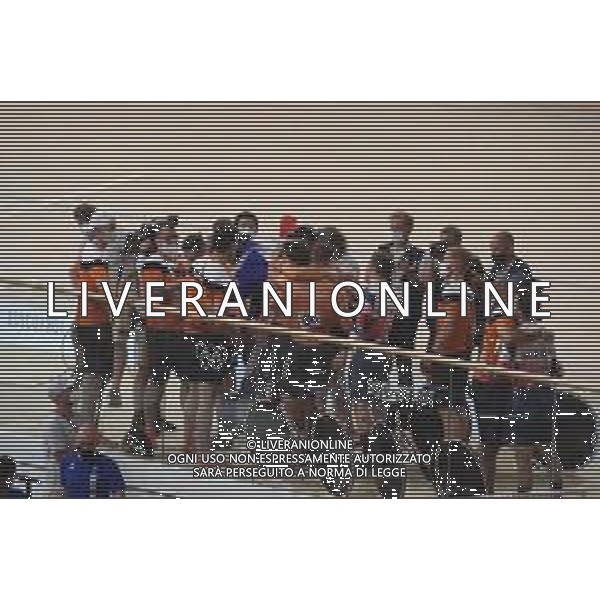03-08-2021 Giochi Olimpici Pista Uomini; Giornata 02; 2021, Olanda; Van Den Berg, Roy; Lavreysen, Harrie; Buchli, Matthijs; Izu; - Ciclismo Olimpiadi Tokyo 2020 Giappone ©SIROTTI/AGENZIA ALDO LIVERANI SAS