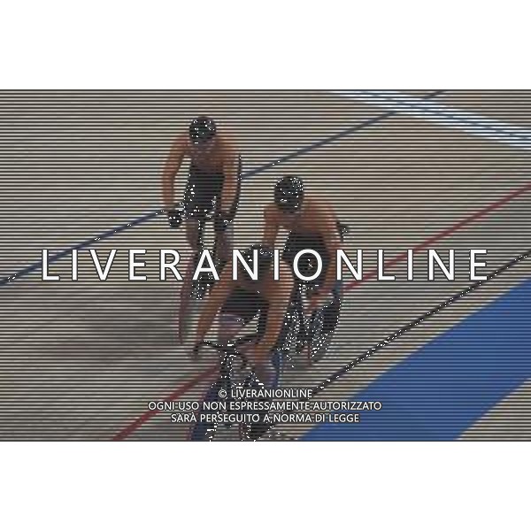 03-08-2021 Giochi Olimpici Pista Uomini; Giornata 02; 2021, Olanda; Van Den Berg, Roy; Lavreysen, Harrie; Buchli, Matthijs; Izu; - Ciclismo Olimpiadi Tokyo 2020 Giappone ©SIROTTI/AGENZIA ALDO LIVERANI SAS