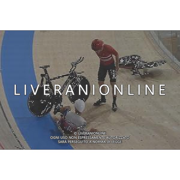 03-08-2021 Giochi Olimpici Pista Uomini; Giornata 02; 2021, Great Britain; 2021, Danimarca; Tanfield, Charlie; Madsen, Frederik; Izu; - Ciclismo Olimpiadi Tokyo 2020 Giappone ©SIROTTI/AGENZIA ALDO LIVERANI SAS