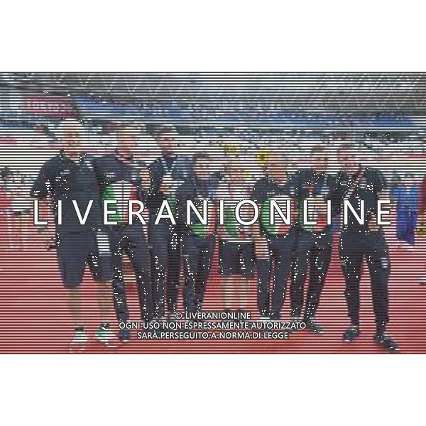 04-08-2021 Giochi Olimpici Pista Uomini; Giornata 03; 2021, Italia; Viviani, Elia; Malago, Giovanni; Villa, Marco; Dagnoni, Cordiano; Izu; ©SIROTTI/AGENZIA ALDO LIVERANI SAS