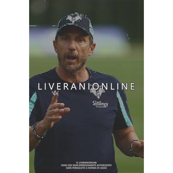 HELLAS VERONA CALCIO ALLENAMENTO PRECAMPIONATO 2021/2022 NELLA FOTO L\'ALLENATORE EUSEBIO DI FRANCESCO ©SANTANDREA/AGENZIA ALDO LIVERANI SAS