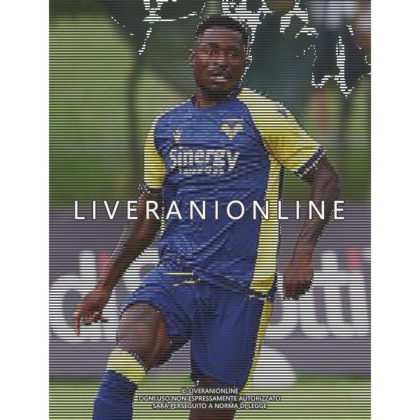 HELLAS VERONA CALCIO AMICHEVOLE PRECAMPIONATO 2021/2022 NELLA FOTO IL NUOVO CALCIATORE MARTIN HONGLA ©SANTANDREA/AGENZIA ALDO LIVERANI SAS