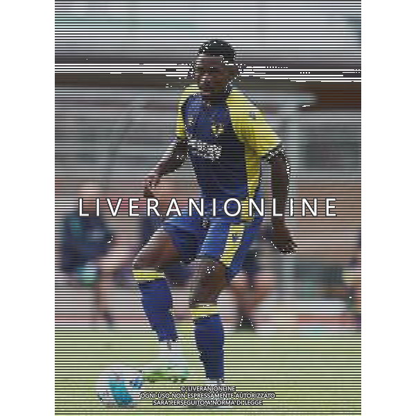 HELLAS VERONA CALCIO AMICHEVOLE PRECAMPIONATO 2021/2022 NELLA FOTO IL NUOVO CALCIATORE MARTIN HONGLA ©SANTANDREA/AGENZIA ALDO LIVERANI SAS