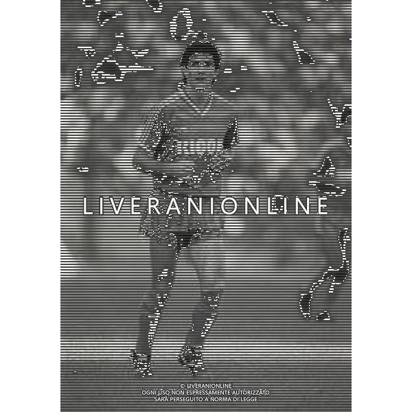12-10-1986 UDINE CAMPIONATO DI CALCIO SERIE A UDINESE-VERONA 2-2 NELLA FOTO PAOLO ROSSI AG ALDO LIVERANI SAS