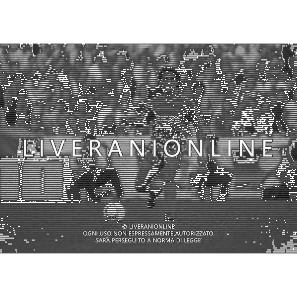 12-10-1986 UDINE CAMPIONATO DI CALCIO SERIE A UDINESE-VERONA 2-2 NELLA FOTO LUCIANO BRUNI AG ALDO LIVERANI SAS