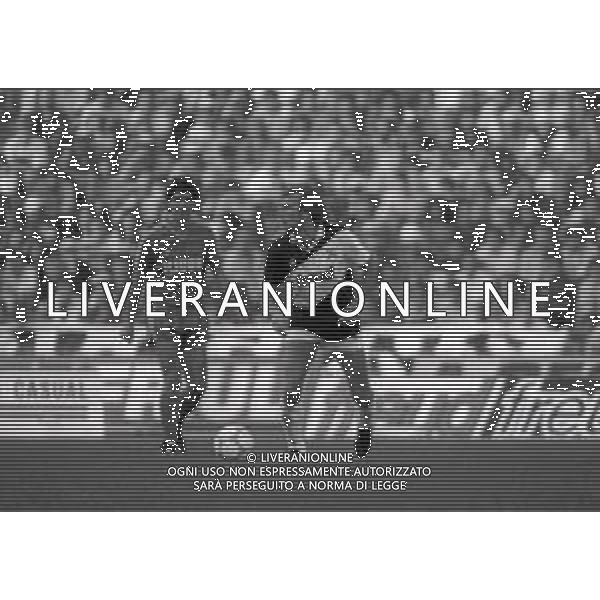 12-10-1986 UDINE CAMPIONATO DI CALCIO SERIE A UDINESE-VERONA 2-2 NELLA FOTO PAOLOMIANO AG ALDO LIVERANI SAS