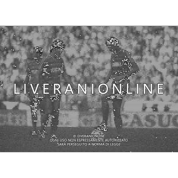 12-10-1986 UDINE CAMPIONATO DI CALCIO SERIE A UDINESE-VERONA 2-2 NELLA FOTO PAOLO ROSSI-MARCO PACIONE AG ALDO LIVERANI SAS