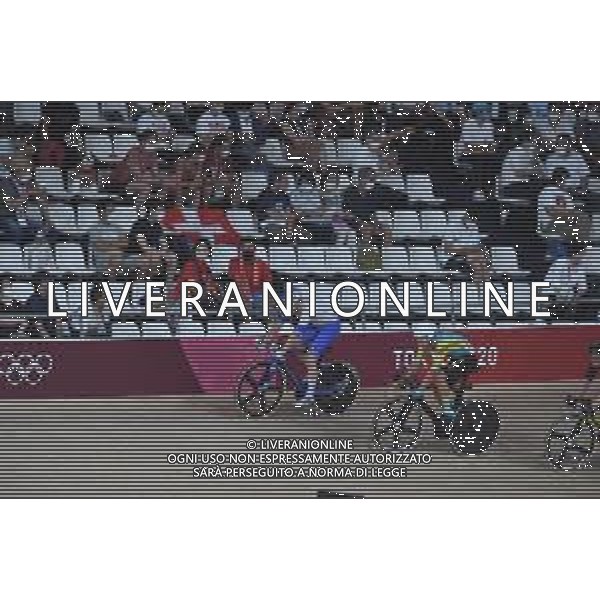 05-08-2021 Giochi Olimpici Pista Uomini; Giornata 04; 2021, Cofidis; Viviani, Elia; Izu; ©SIROTTI/AGENZIA ALDO LIVERANI SAS