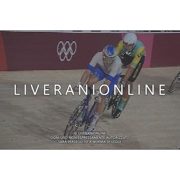 05-08-2021 Giochi Olimpici Pista Uomini; Giornata 04; 2021, Cofidis; Viviani, Elia; Izu; ©SIROTTI/AGENZIA ALDO LIVERANI SAS