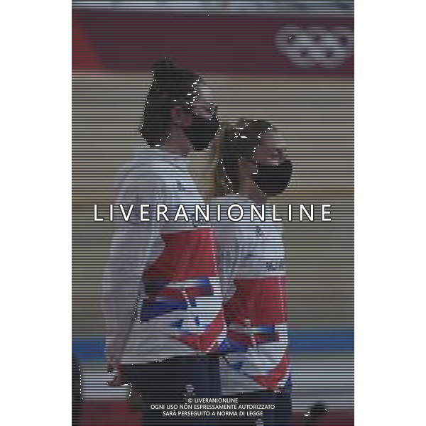 06-08-2021 Giochi Olimpici Pista Donne; Giornata 05; 2021, Great Britain; Archibald, Katie; Kenny, Laura; Izu; ©SIROTTI/AGENZIA ALDO LIVERANI SAS