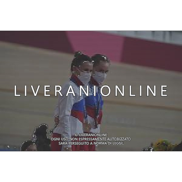 06-08-2021 Giochi Olimpici Pista Donne; Giornata 05; 2021, Russia; Kathuntseva, Gulnaz; Novolodskaya, Maria; Izu; ©SIROTTI/AGENZIA ALDO LIVERANI SAS