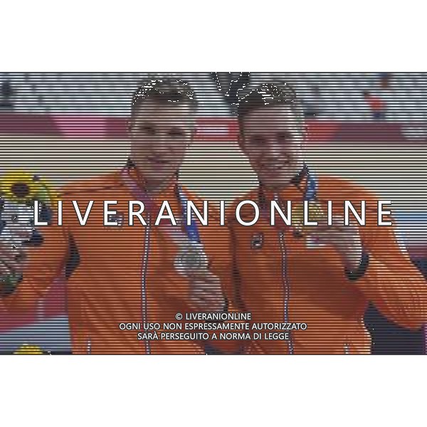 06-08-2021 Giochi Olimpici Pista Uomini; Giornata 05; 2021, Olanda; Lavreysen, Harrie; Hoogland, Jeffrey; Izu; - Ciclismo Olimpiadi Tokyo 2020 Giappone ©SIROTTI/AGENZIA ALDO LIVERANI SAS