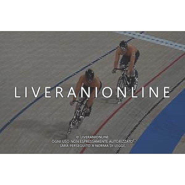 06-08-2021 Giochi Olimpici Pista Uomini; Giornata 05; 2021, Olanda; Lavreysen, Harrie; Hoogland, Jeffrey; Izu; - Ciclismo Olimpiadi Tokyo 2020 Giappone ©SIROTTI/AGENZIA ALDO LIVERANI SAS