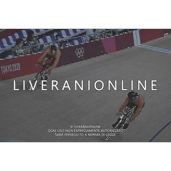 06-08-2021 Giochi Olimpici Pista Uomini; Giornata 05; 2021, Olanda; Lavreysen, Harrie; Hoogland, Jeffrey; Izu; - Ciclismo Olimpiadi Tokyo 2020 Giappone ©SIROTTI/AGENZIA ALDO LIVERANI SAS