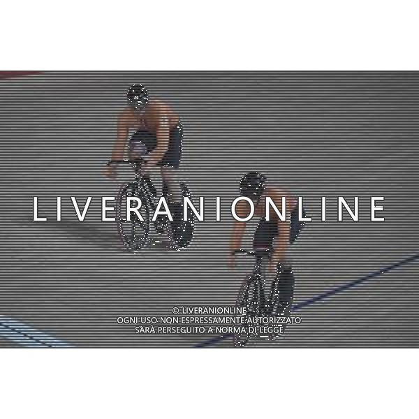 06-08-2021 Giochi Olimpici Pista Uomini; Giornata 05; 2021, Olanda; Lavreysen, Harrie; Hoogland, Jeffrey; Izu; - Ciclismo Olimpiadi Tokyo 2020 Giappone ©SIROTTI/AGENZIA ALDO LIVERANI SAS