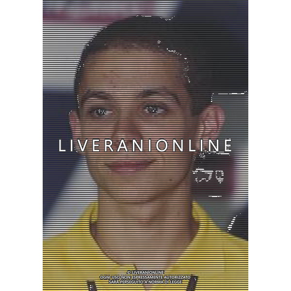 RETROSPETTIVA VALENTINO ROSSI MOTOCICLISMO NELLA FOTO VALENTINO ROSSI NELL\'ANNO 2000 FOTO CONTROLUCE MONZA-AG ALDO LIVERANI SAS