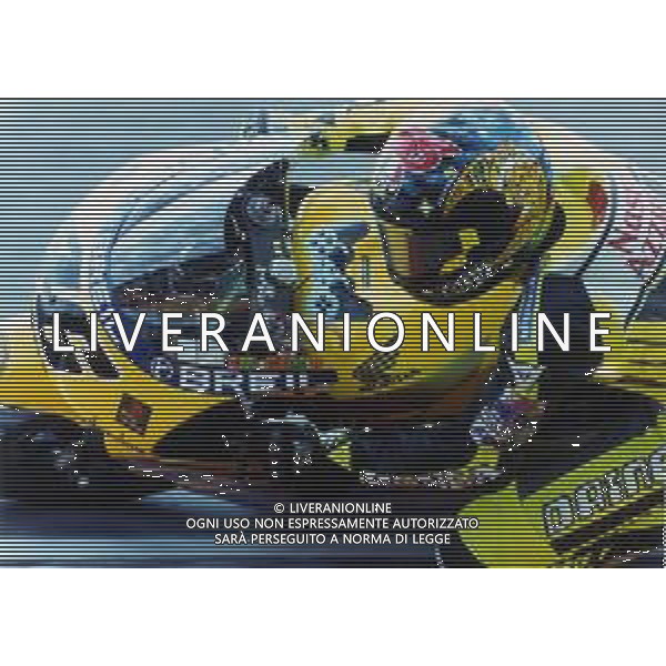 RETROSPETTIVA VALENTINO ROSSI MOTOCICLISMO NELLA FOTO VALENTINO ROSSI NELL\'ANNO 2000 FOTO CONTROLUCE MONZA-AG ALDO LIVERANI SAS