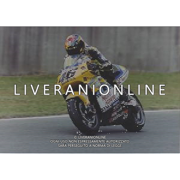 RETROSPETTIVA VALENTINO ROSSI MOTOCICLISMO NELLA FOTO VALENTINO ROSSI NELL\'ANNO 2000 FOTO CONTROLUCE MONZA-AG ALDO LIVERANI SAS