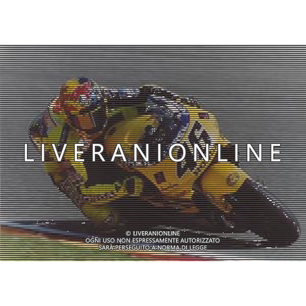 RETROSPETTIVA VALENTINO ROSSI MOTOCICLISMO NELLA FOTO VALENTINO ROSSI NELL\'ANNO 2000 FOTO CONTROLUCE MONZA-AG ALDO LIVERANI SAS