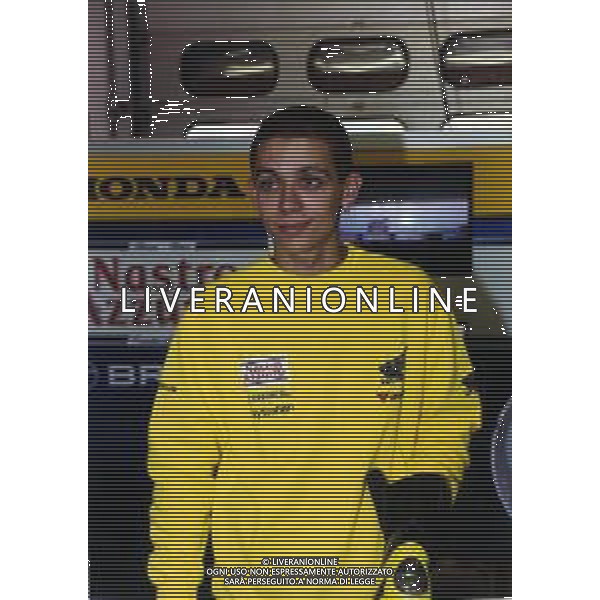 RETROSPETTIVA VALENTINO ROSSI MOTOCICLISMO NELLA FOTO VALENTINO ROSSI NELL\'ANNO 2000 FOTO CONTROLUCE MONZA-AG ALDO LIVERANI SAS