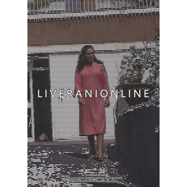 RETROSPETTIVA EBE GIORGINI CRIMINALE ITALIANA FONDATRICE DI UNA SETTA NELLA FOTO EBE GIORGINI NELLA SUA CASA DI MORLUPO NELL\'ANNO 1985 AG ALDO LIVERANI SAS