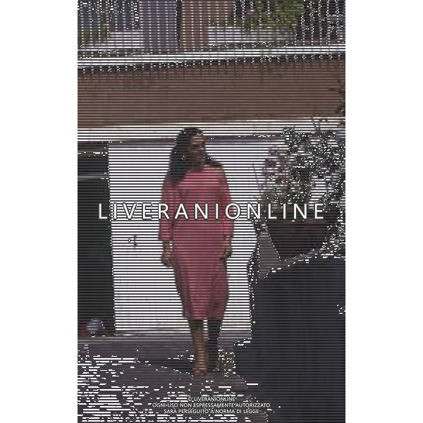 RETROSPETTIVA EBE GIORGINI CRIMINALE ITALIANA FONDATRICE DI UNA SETTA NELLA FOTO EBE GIORGINI NELLA SUA CASA DI MORLUPO NELL\'ANNO 1985 AG ALDO LIVERANI SAS