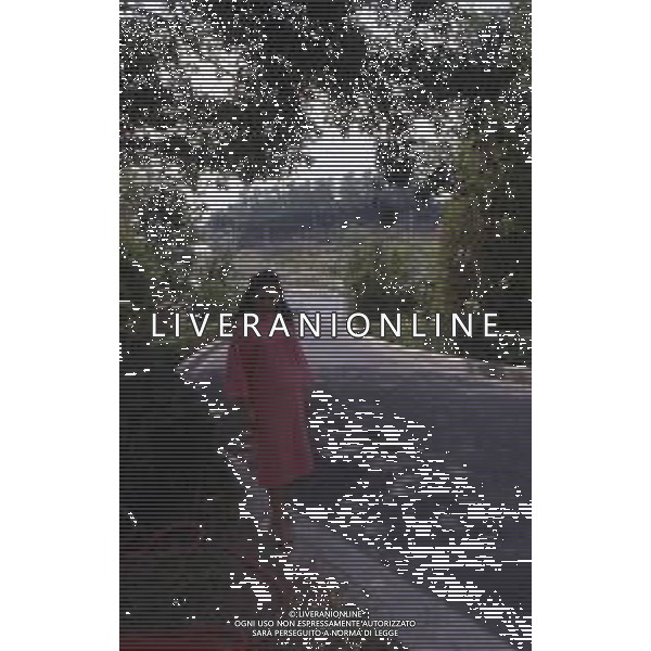 RETROSPETTIVA EBE GIORGINI CRIMINALE ITALIANA FONDATRICE DI UNA SETTA NELLA FOTO EBE GIORGINI NELLA SUA CASA DI MORLUPO NELL\'ANNO 1985 AG ALDO LIVERANI SAS