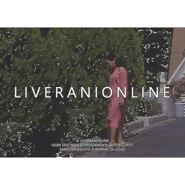 RETROSPETTIVA EBE GIORGINI CRIMINALE ITALIANA FONDATRICE DI UNA SETTA NELLA FOTO EBE GIORGINI NELLA SUA CASA DI MORLUPO NELL\'ANNO 1985 AG ALDO LIVERANI SAS