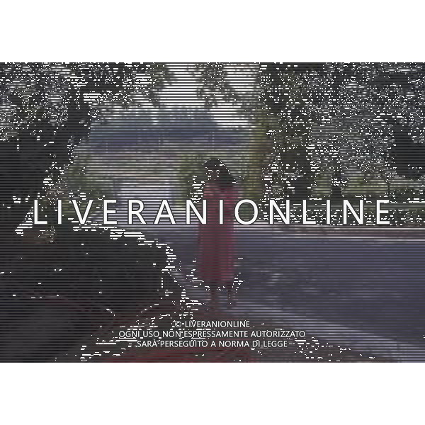 RETROSPETTIVA EBE GIORGINI CRIMINALE ITALIANA FONDATRICE DI UNA SETTA NELLA FOTO EBE GIORGINI NELLA SUA CASA DI MORLUPO NELL\'ANNO 1985 AG ALDO LIVERANI SAS