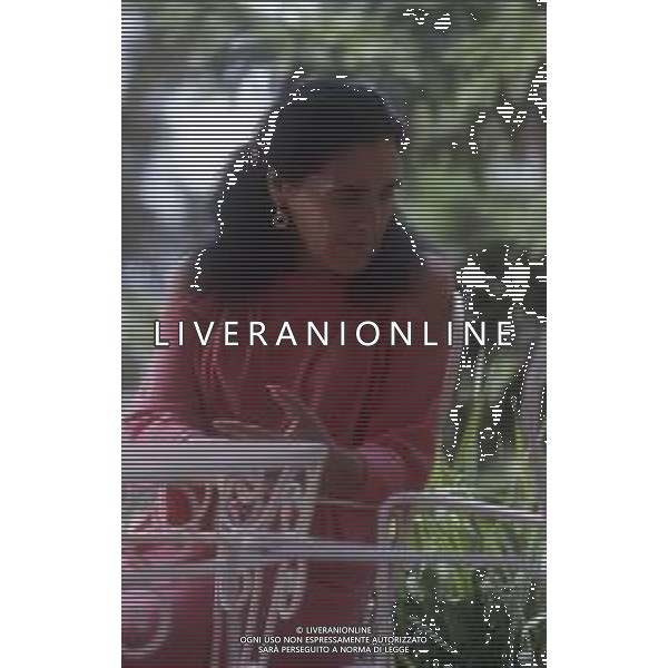 RETROSPETTIVA EBE GIORGINI CRIMINALE ITALIANA FONDATRICE DI UNA SETTA NELLA FOTO EBE GIORGINI NELLA SUA CASA DI MORLUPO NELL\'ANNO 1985 AG ALDO LIVERANI SAS