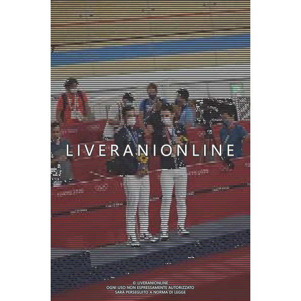 07-08-2021 Giochi Olimpici Pista Uomini; Giornata 06; 2021, France; Thomas, Benjamin; Grondin, Donavan; Izu; ; Ciclismo Olimpiadi Tokyo 2020 Giappone ©SIROTTI/AGENZIA ALDO LIVERANI SAS