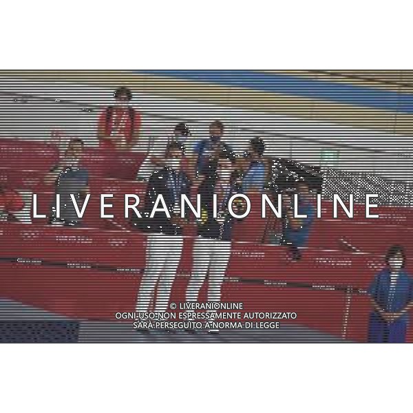 07-08-2021 Giochi Olimpici Pista Uomini; Giornata 06; 2021, France; Thomas, Benjamin; Grondin, Donavan; Izu; ; Ciclismo Olimpiadi Tokyo 2020 Giappone ©SIROTTI/AGENZIA ALDO LIVERANI SAS