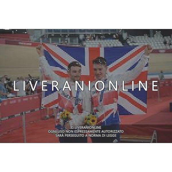 07-08-2021 Giochi Olimpici Pista Uomini; Giornata 06; 2021, Great Britain; Hayter, Ethan; Walls, Matthew; Izu; ; Ciclismo Olimpiadi Tokyo 2020 Giappone ©SIROTTI/AGENZIA ALDO LIVERANI SAS