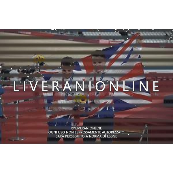 07-08-2021 Giochi Olimpici Pista Uomini; Giornata 06; 2021, Great Britain; Hayter, Ethan; Walls, Matthew; Izu; ; Ciclismo Olimpiadi Tokyo 2020 Giappone ©SIROTTI/AGENZIA ALDO LIVERANI SAS