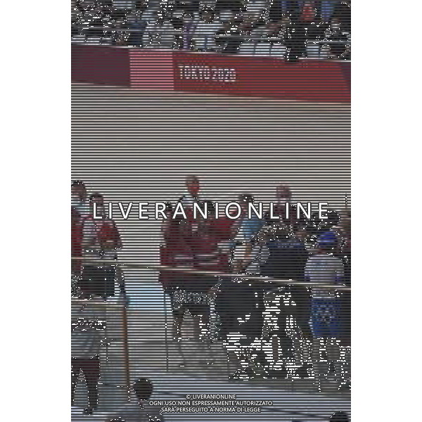 07-08-2021 Giochi Olimpici Pista Uomini; Giornata 06; 2021, Danimarca; Hansen, Lasse Norman; Morkov, Michael; Izu; ; Ciclismo Olimpiadi Tokyo 2020 Giappone ©SIROTTI/AGENZIA ALDO LIVERANI SAS