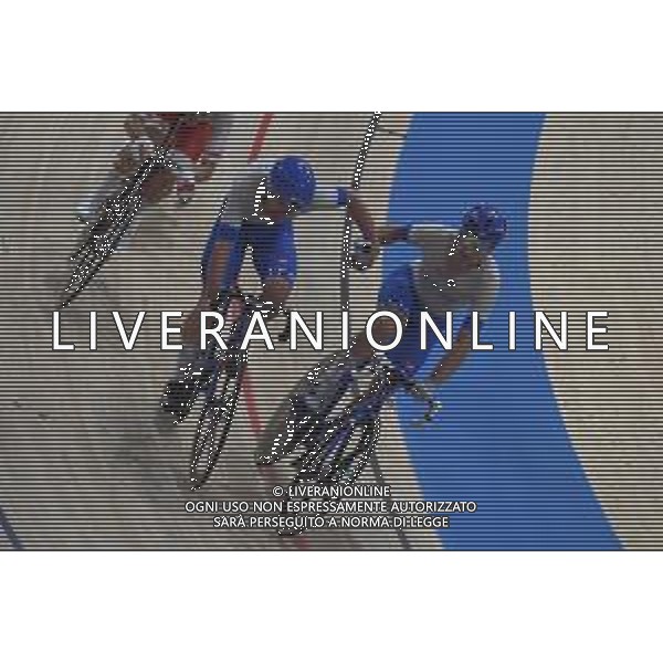 07-08-2021 Giochi Olimpici Pista Uomini; Giornata 06; 2021, Cofidis; Viviani, Elia; Consonni, Simone; Izu; ; Ciclismo Olimpiadi Tokyo 2020 Giappone ©SIROTTI/AGENZIA ALDO LIVERANI SAS