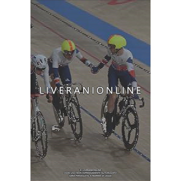 07-08-2021 Giochi Olimpici Pista Uomini; Giornata 06; 2021, Great Britain; Hayter, Ethan; Walls, Matthew; Izu; ; Ciclismo Olimpiadi Tokyo 2020 Giappone ©SIROTTI/AGENZIA ALDO LIVERANI SAS