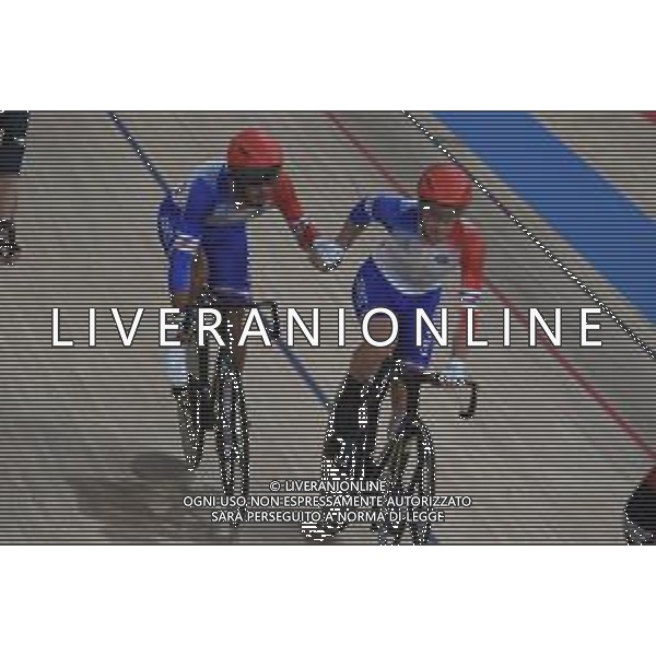 07-08-2021 Giochi Olimpici Pista Uomini; Giornata 06; 2021, France; Thomas, Benjamin; Grondin, Donavan; Izu; ; Ciclismo Olimpiadi Tokyo 2020 Giappone ©SIROTTI/AGENZIA ALDO LIVERANI SAS