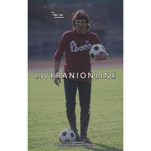 RETROSPETTIVA BRUNO PACE ALLENATORE CALCIO NELLA FOTO BRUNO PACE ALLENATORE BOLOGNA CALCIO AG ALDO LIVERANI SAS