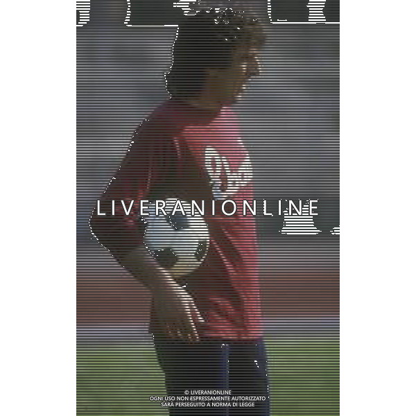 RETROSPETTIVA BRUNO PACE ALLENATORE CALCIO NELLA FOTO BRUNO PACE ALLENATORE BOLOGNA CALCIO AG ALDO LIVERANI SAS