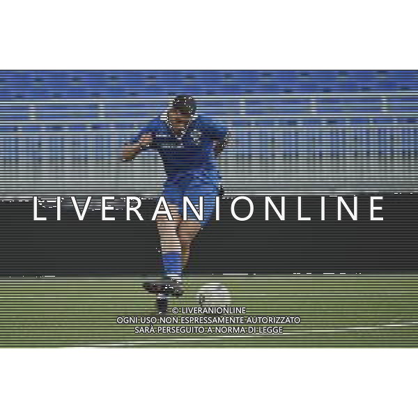 © TVRG Como vs Catanzaro nella foto Moutir Chajia (Como) segna il gol dell\'1 a 0 Como vs Catanzaro Coppa Italia - turno preliminare Novara 07-08-2021 Stadio Silvio Piola foto Roberto Garavaglia/ag. Aldo Liverani sas